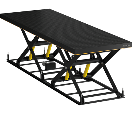 Стол подъемный с четырьмя парами ножниц серии 4lt