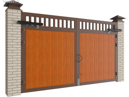 Распашные уличные ворота DoorHan серии swg‑a 3000х1800
